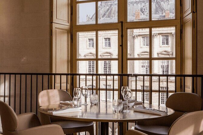 Versailles Private Tour : Horse-riding, Gastronomy & the Palace - Lunch at Alain Ducasse: French classics with a high-end view