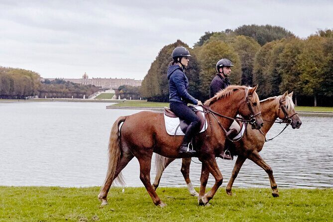 Versailles Private Tour : Horse-riding, Gastronomy & the Palace - Meeting your horse in the Versailles gardens