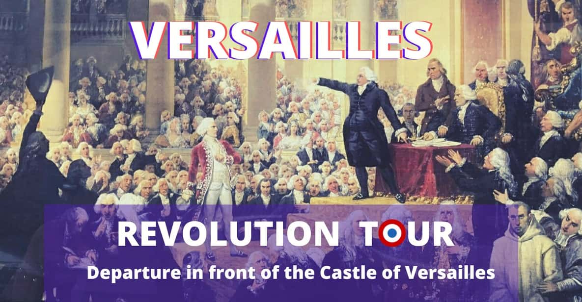 Versailles Revolution Tour - 1789 - A 1789 Walk Starts at the Equestrian Louis XIV Statue