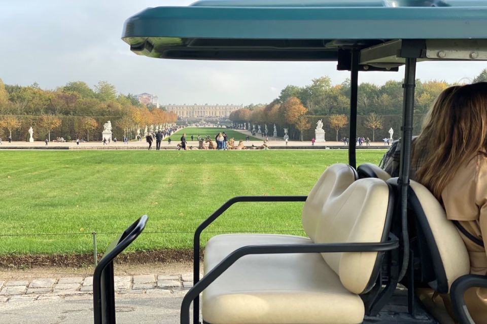 Versailles: Royal Palace & Gardens Private Golf Cart Tour - How the golf cart changes Versailles in real life