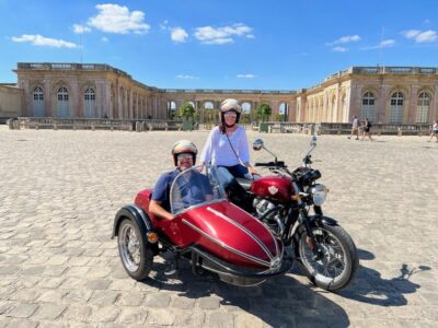 Versailles: Skip-The-Line Chateau and Estate Sidecar Tour - Meeting at Pont Bir-Hakeim and heading out through Paris suburbs