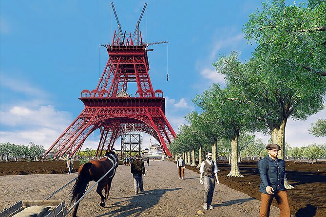 Virtual Reality Guided Tour at the Eiffel Tower - Small-group setup: easier hearing, less stress, better flow
